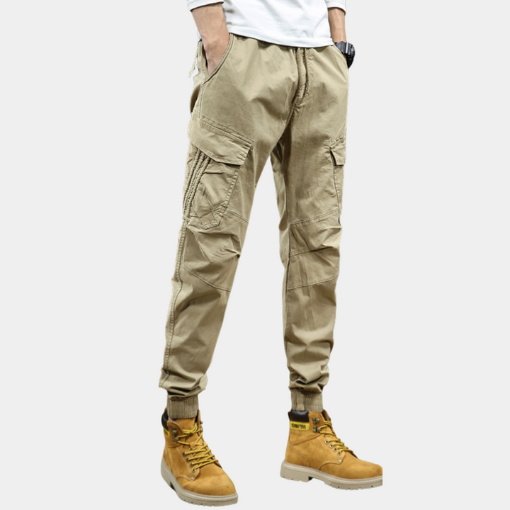 Daan - Cargo stylé pour homme avec de nombreuses poches de rangement