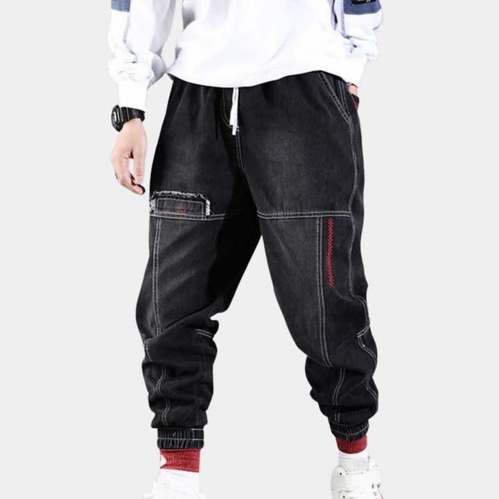 Enrico - Élégant pantalon cargo pour hommes avec style