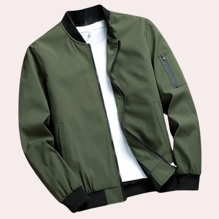 Artiom - Blouson bomber stylé pour hommes pour un chic décontracté