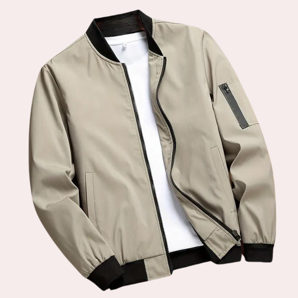 Artiom - Blouson bomber stylé pour hommes pour un chic décontracté