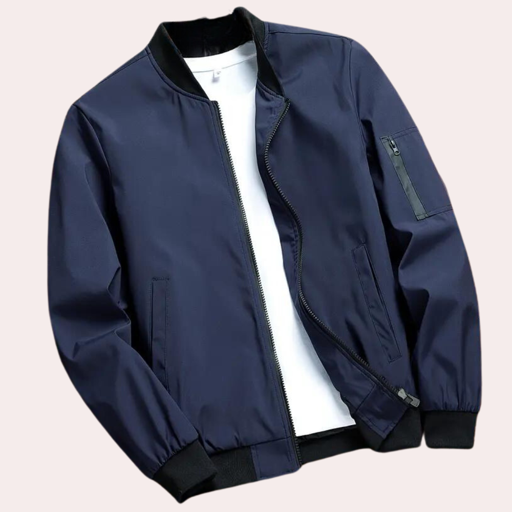 Artiom - Blouson bomber stylé pour hommes pour un chic décontracté