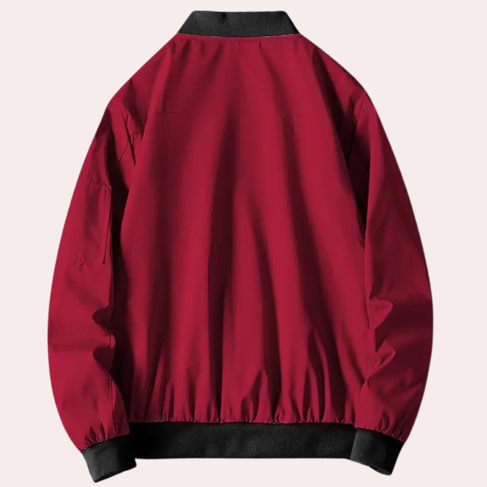 Artiom - Blouson bomber stylé pour hommes pour un chic décontracté