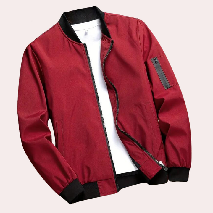 Artiom - Blouson bomber stylé pour hommes pour un chic décontracté