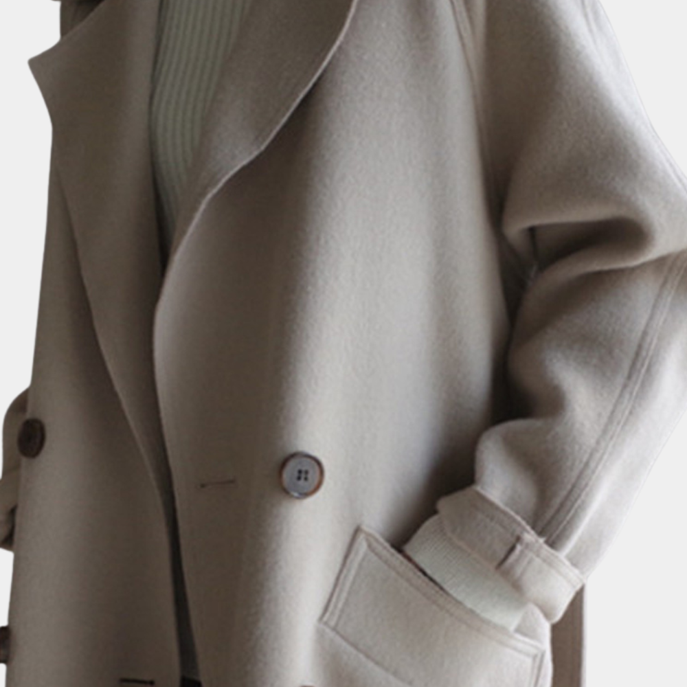 Manteau long stylé pour femmes pour un look élégant