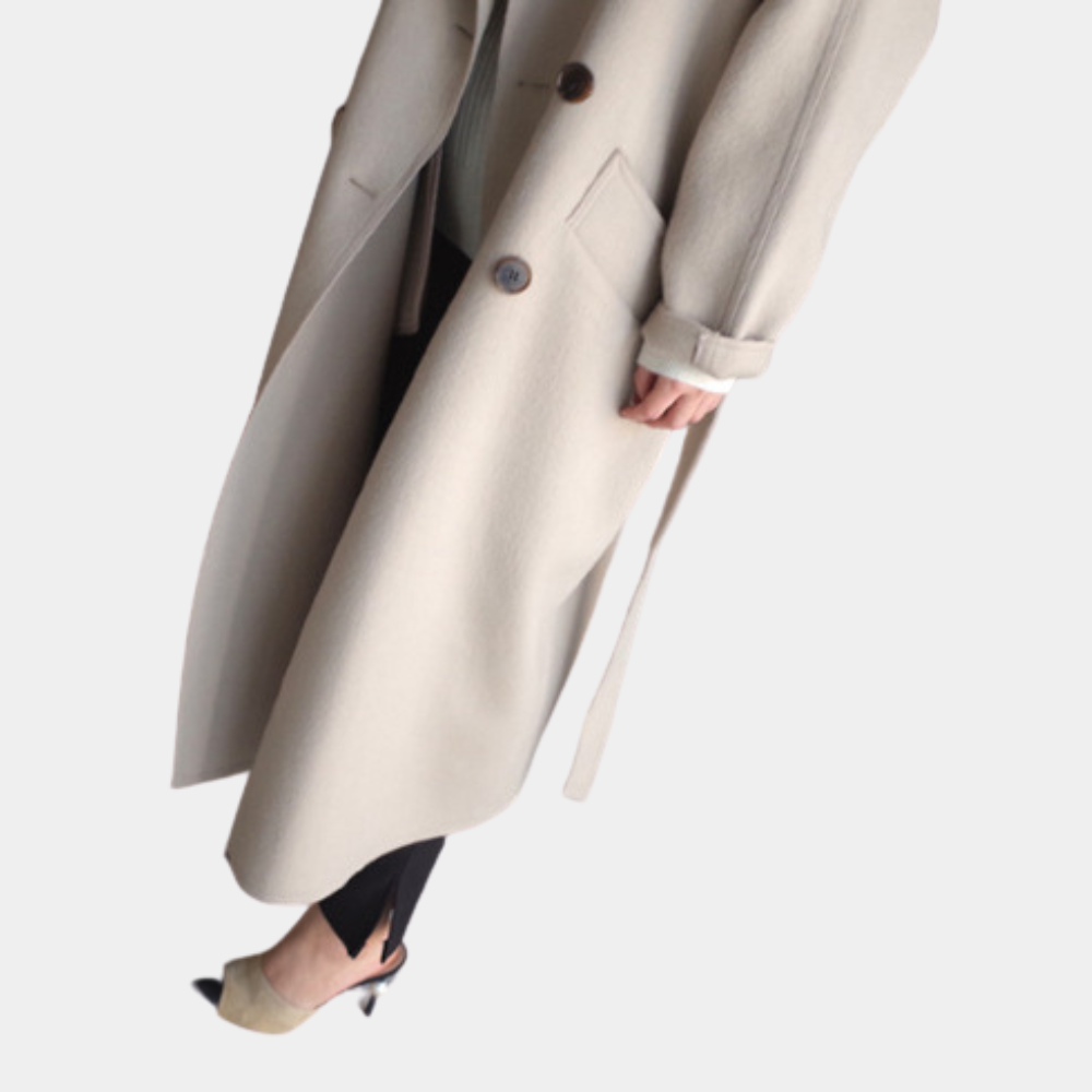 Manteau long stylé pour femmes pour un look élégant