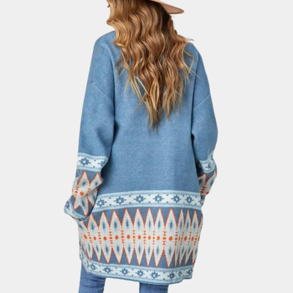 Cardigan tendance pour femmes dans un style boho pour un look insouciant