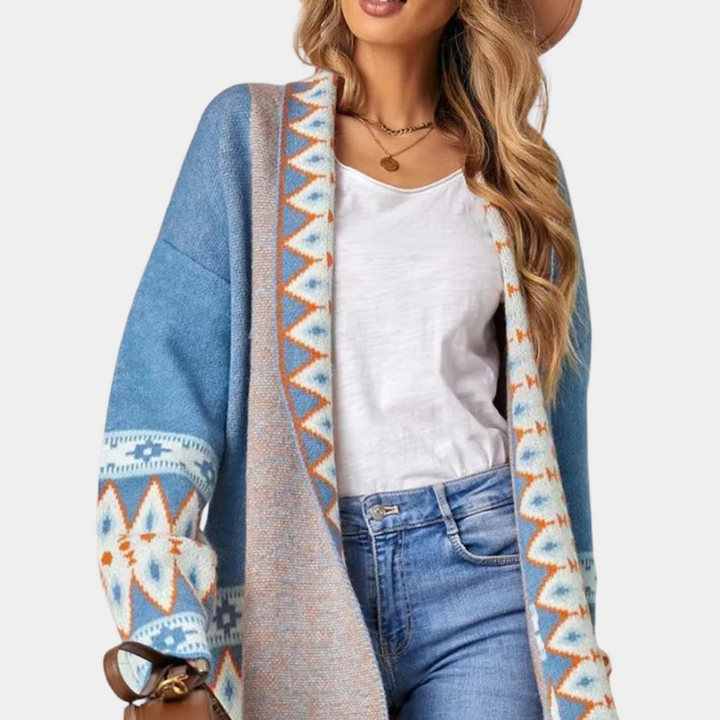 Cardigan tendance pour femmes dans un style boho pour un look insouciant