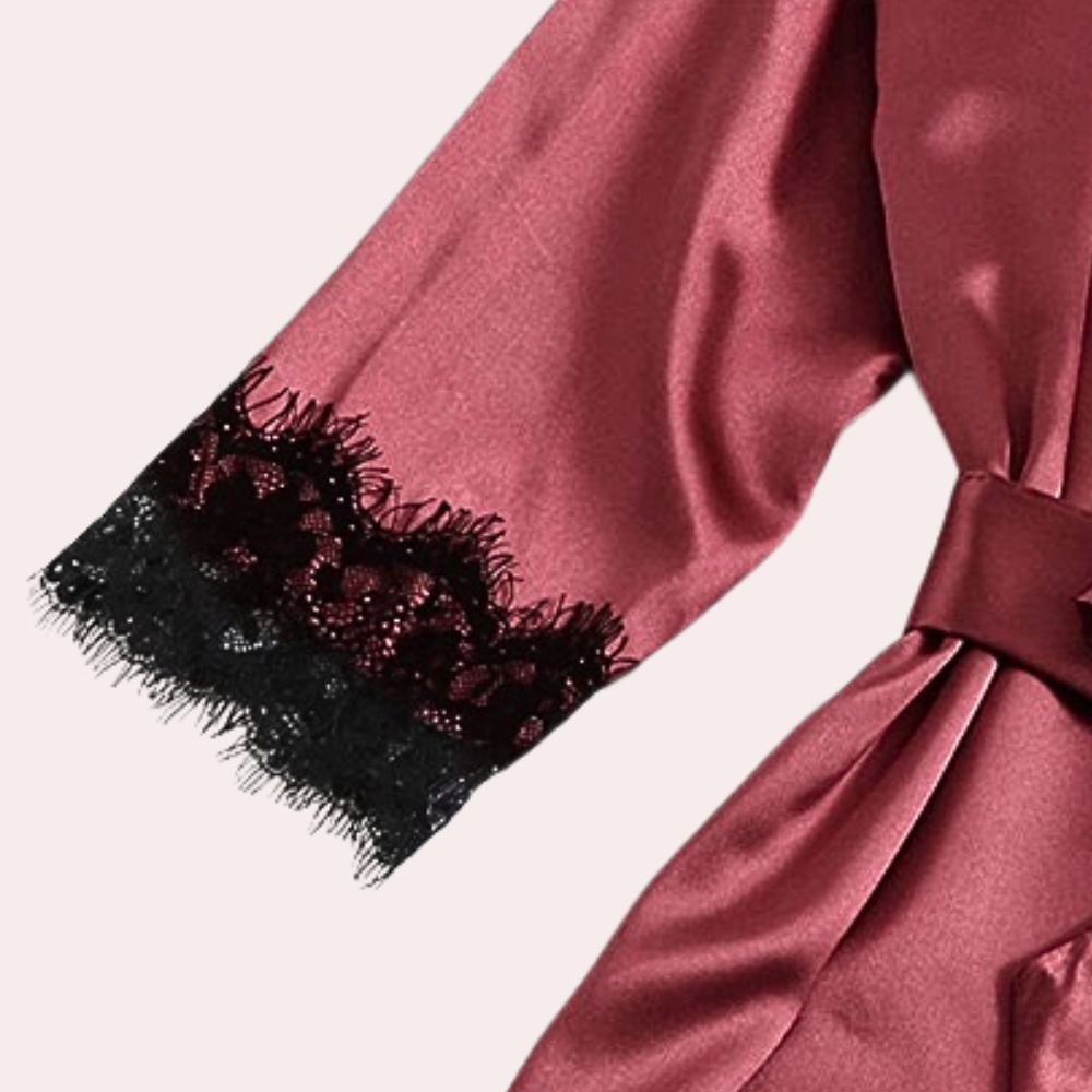 Faites-vous plaisir avec notre ensemble de pyjama de luxe 4 pièces pour femmes