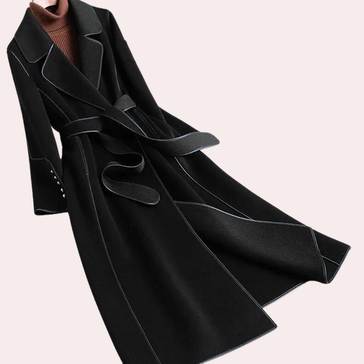 Manteau long stylé pour femme, pour un look raffiné