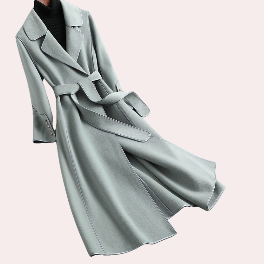 Manteau long stylé pour femme, pour un look raffiné