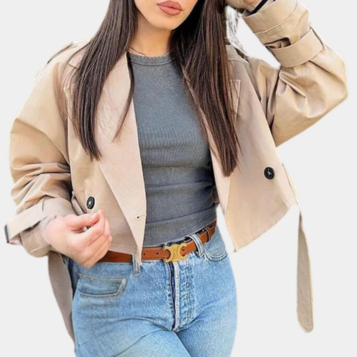Veste cropped élégante pour femmes