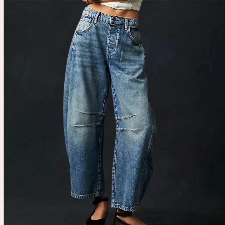 Jeans cropped larges et stylés pour femmes