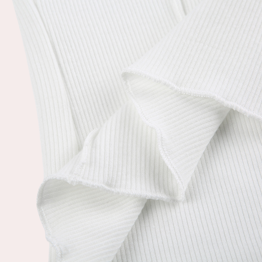 Top stylé à manches longues pour femmes - sobre et élégant