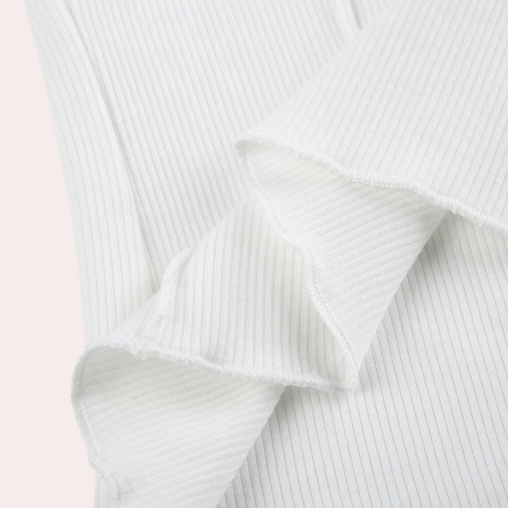 Top stylé à manches longues pour femmes - sobre et élégant