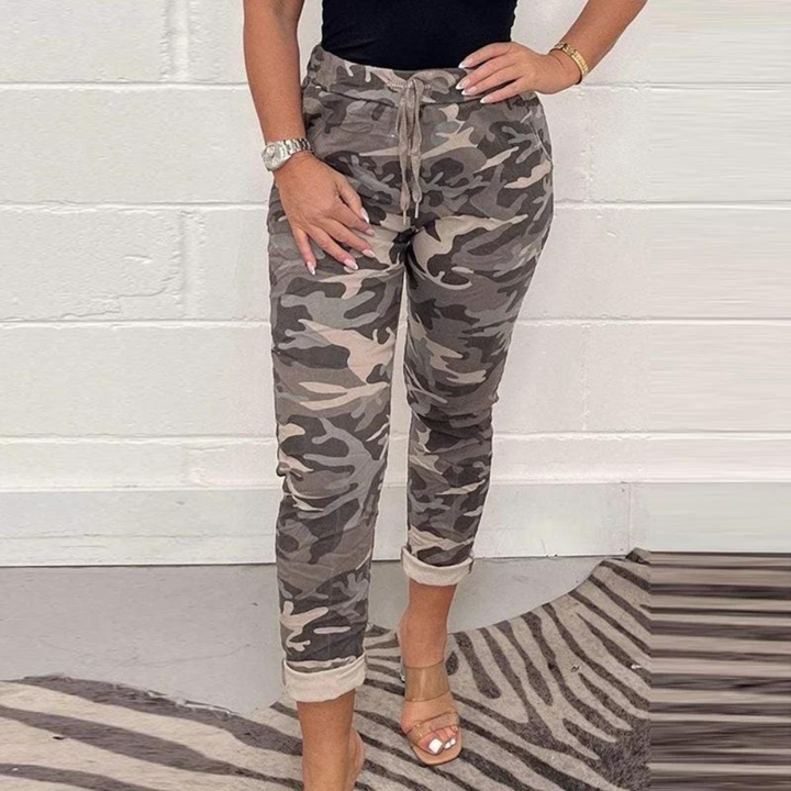 Penelope - Pantalon camouflage de luxe pour femmes, pour un confort ultime