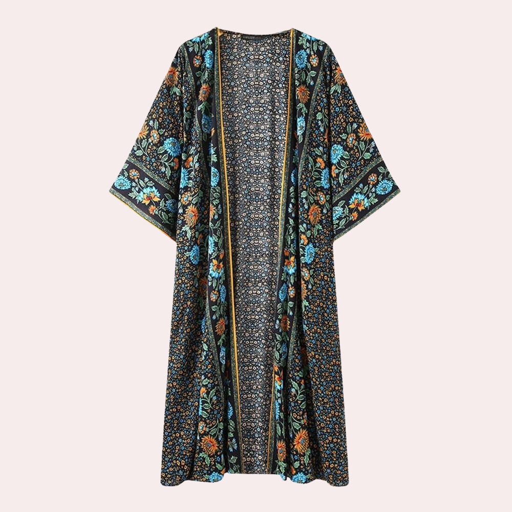 Courtney - Cardigan à manches longues Elegance Bohemian Blossom