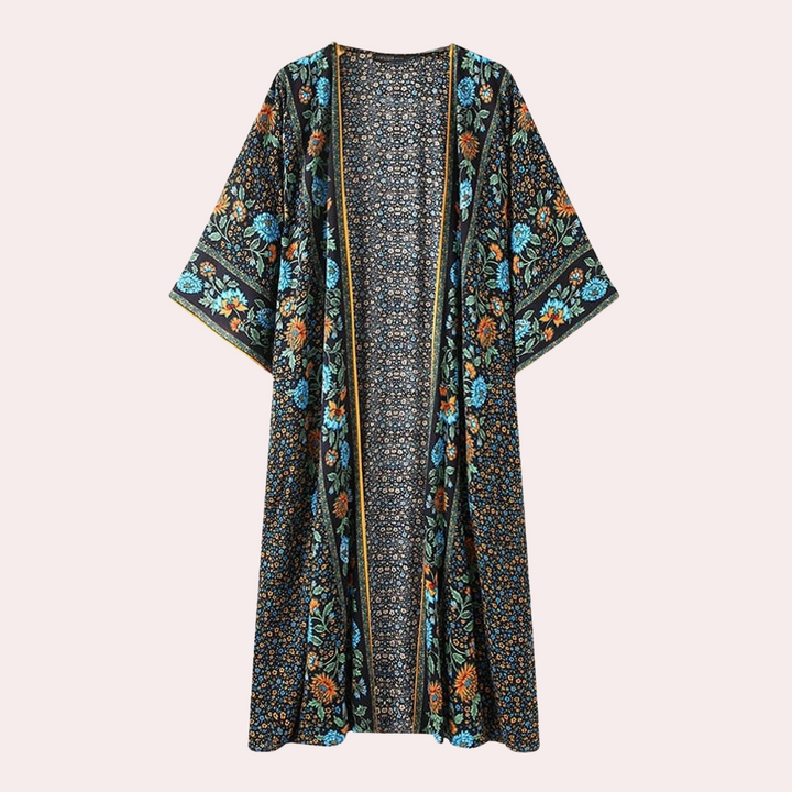 Courtney - Cardigan à manches longues Elegance Bohemian Blossom