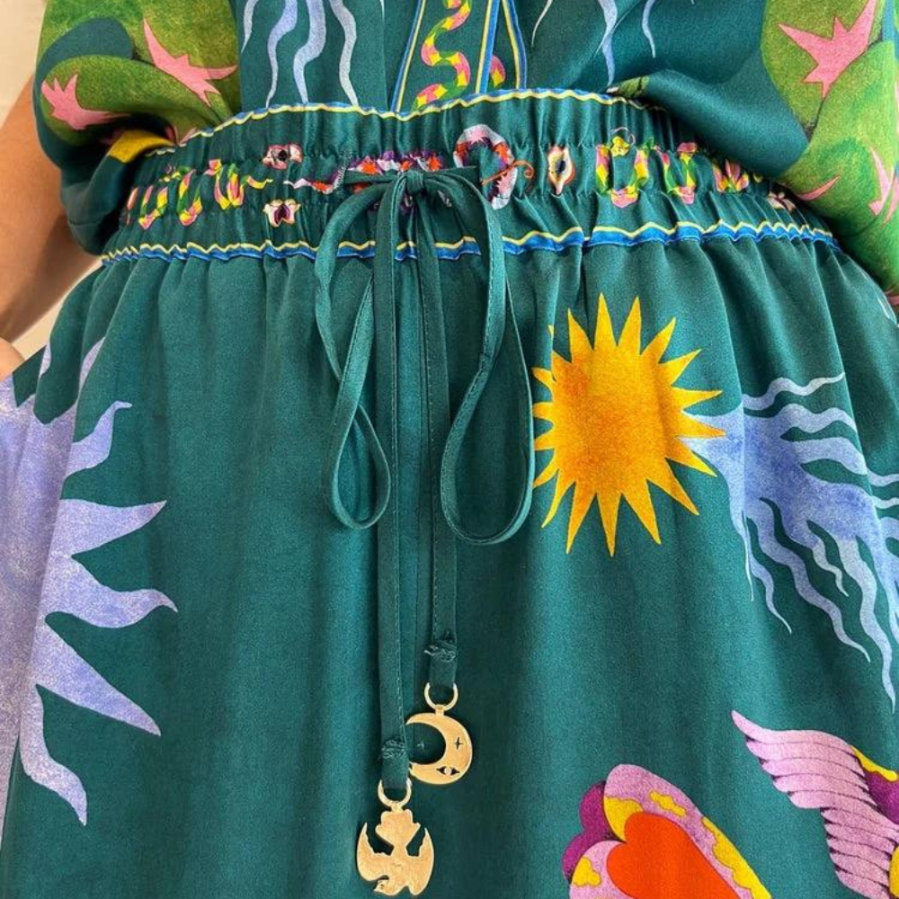 Forina - Tenue 2 pièces stylée et colorée pour femmes avec un flair très tendance