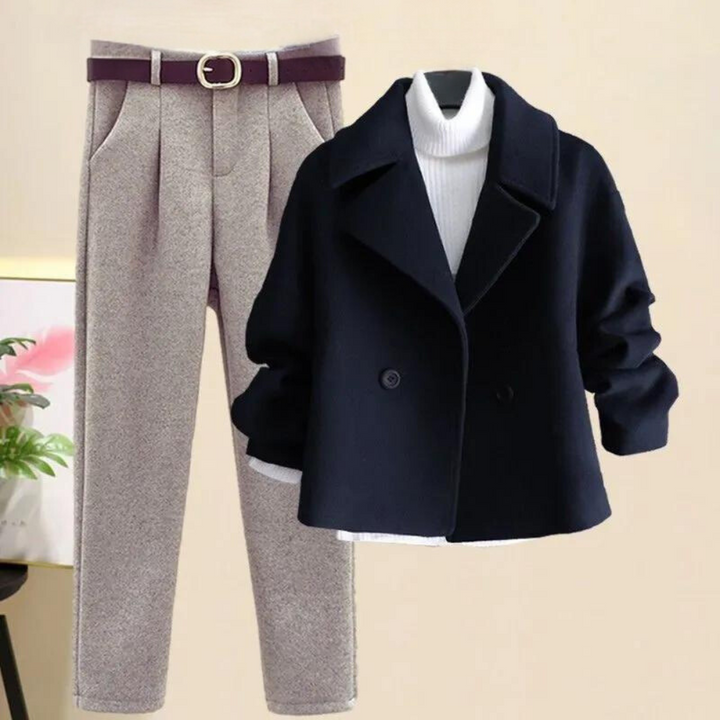 Lacey - Winter Luxe Ensemble 3 pièces pour femmes pour un confort et un style ultimes