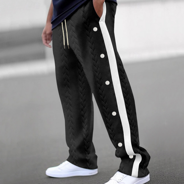 Christos - Pantalon confortable pour hommes avec ceinture flexible pour une liberté de mouvement optimale