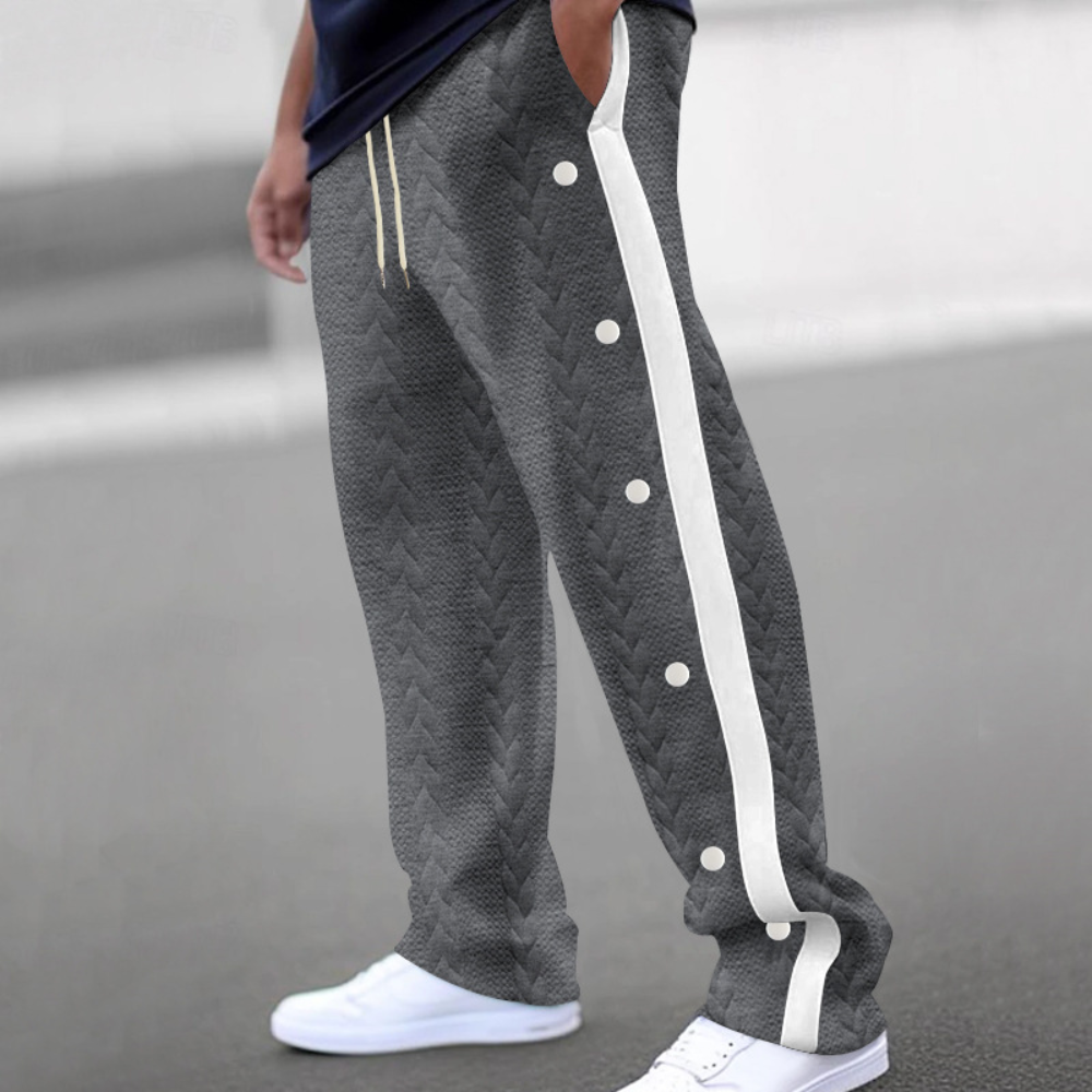 Christos - Pantalon confortable pour hommes avec ceinture flexible pour une liberté de mouvement optimale