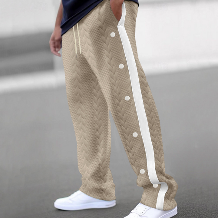 Christos - Pantalon confortable pour hommes avec ceinture flexible pour une liberté de mouvement optimale
