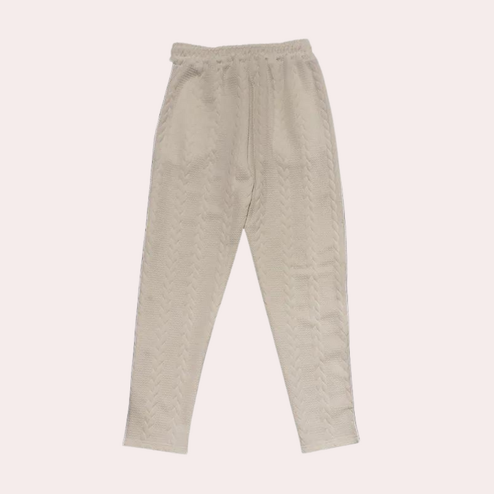 Christos - Pantalon confortable pour hommes avec ceinture flexible pour une liberté de mouvement optimale