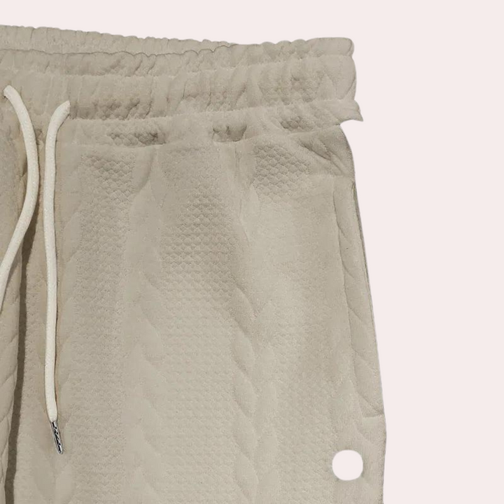 Christos - Pantalon confortable pour hommes avec ceinture flexible pour une liberté de mouvement optimale