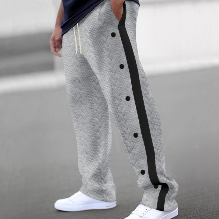 Christos - Pantalon confortable pour hommes avec ceinture flexible pour une liberté de mouvement optimale