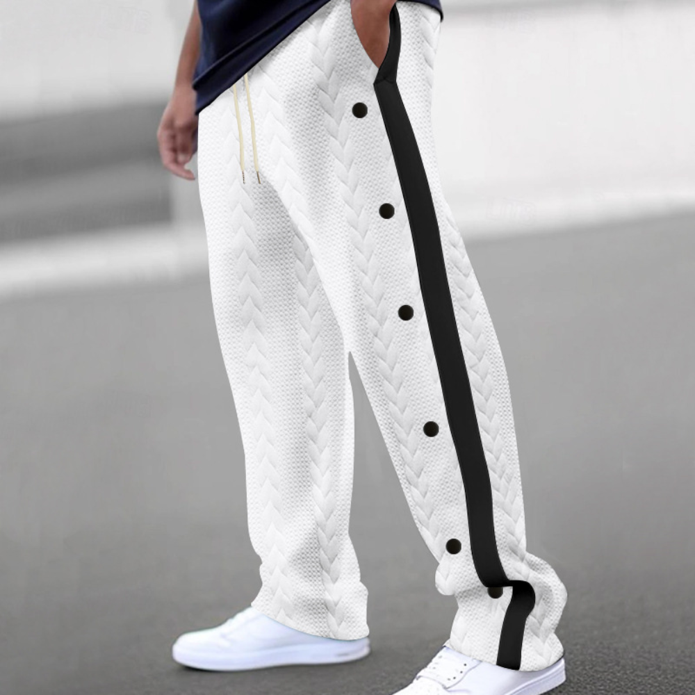 Christos - Pantalon confortable pour hommes avec ceinture flexible pour une liberté de mouvement optimale
