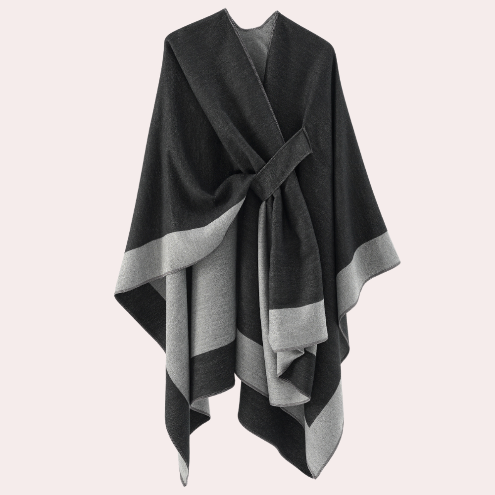 Aristea - Élégant poncho de luxe pour femme