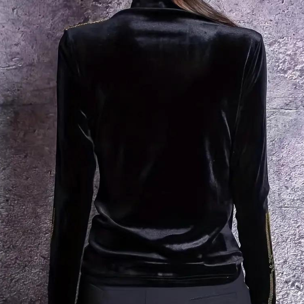Xanthi - Pull mode pour femme avec col rond très tendance