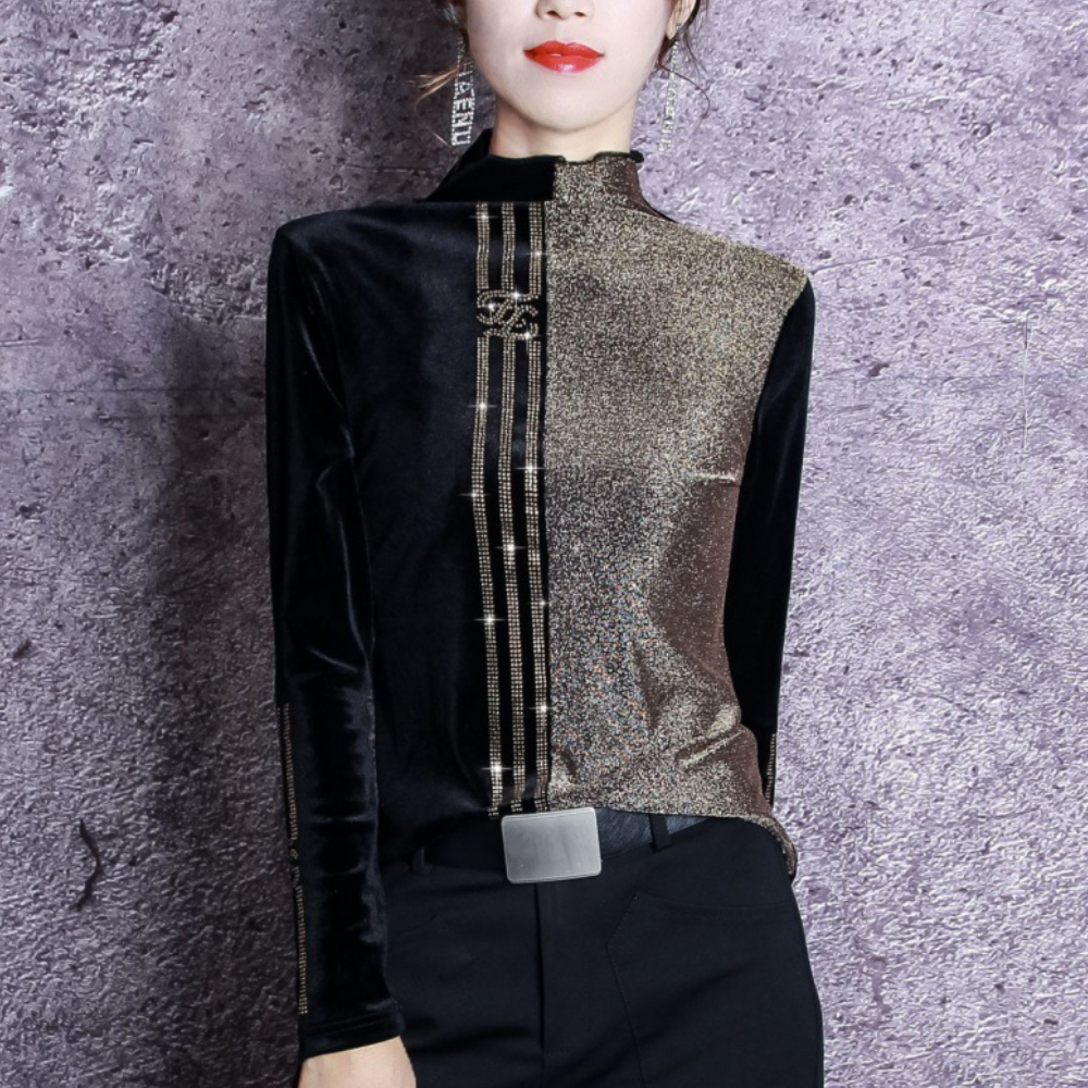 Xanthi - Pull mode pour femme avec col rond très tendance