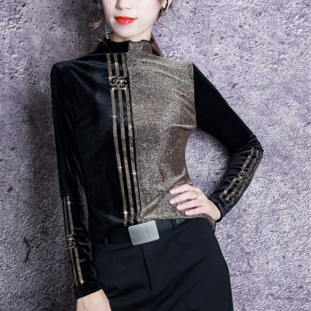 Xanthi - Pull mode pour femme avec col rond très tendance