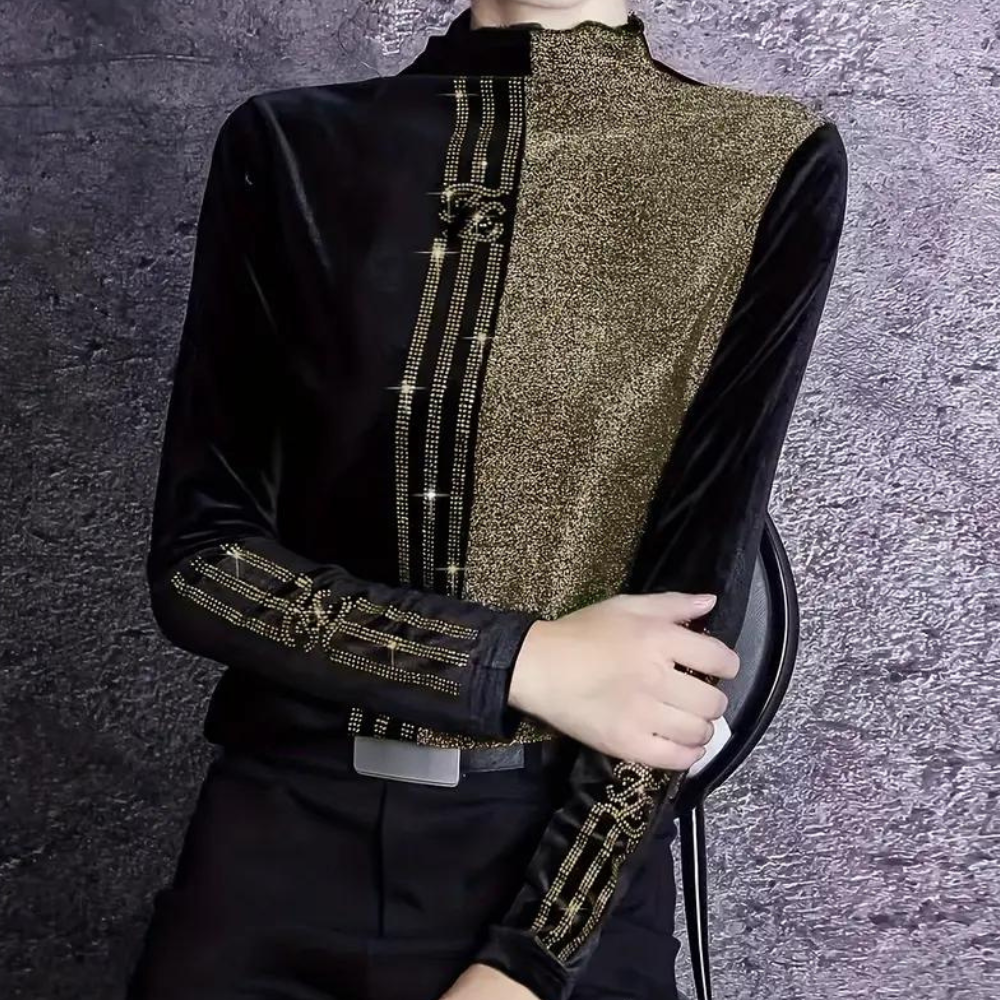 Xanthi - Pull mode pour femme avec col rond très tendance