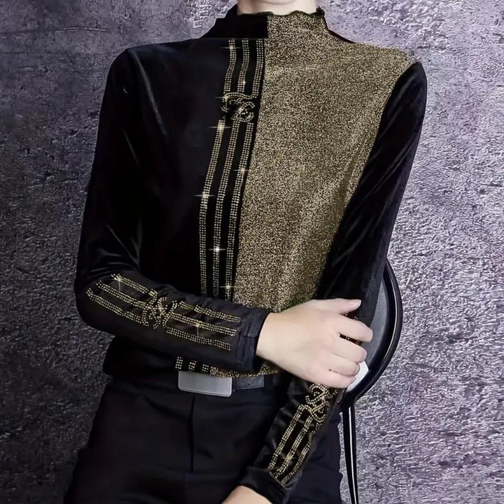 Xanthi - Pull mode pour femme avec col rond très tendance