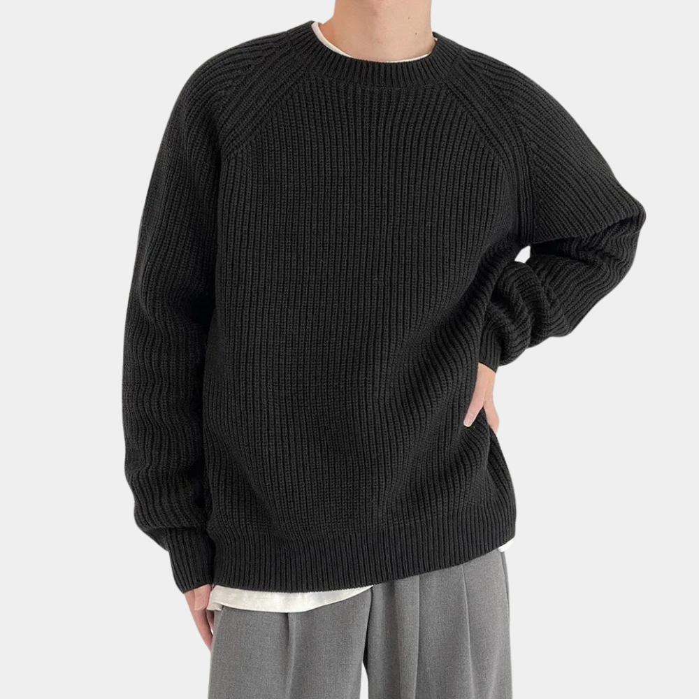 Audrick - Pull en maille à manches longues élégant et confortable pour hommes