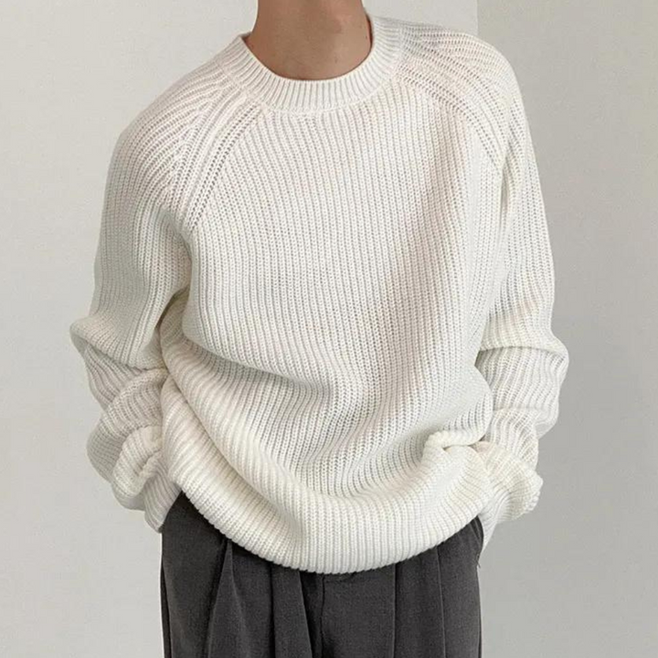 Audrick - Pull en maille à manches longues élégant et confortable pour hommes