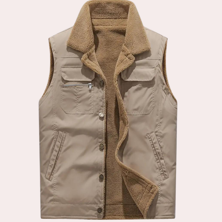 Ballas - Un gilet pour homme élégant et confortable