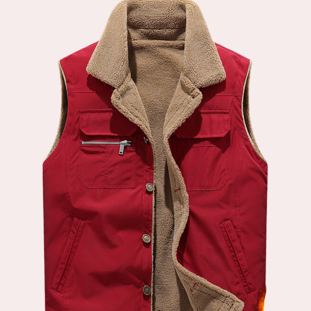 Ballas - Un gilet pour homme élégant et confortable