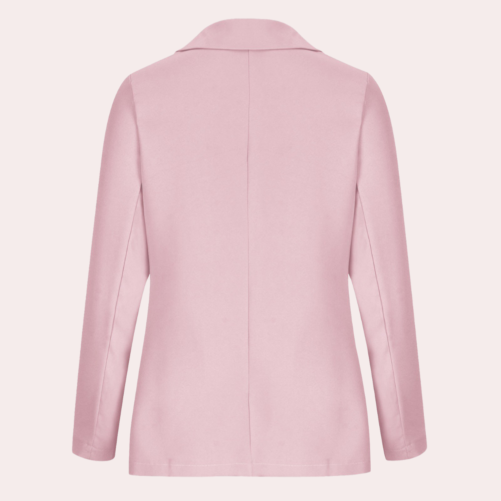Nastya - Blazer élégant et minimaliste pour femme au style épuré