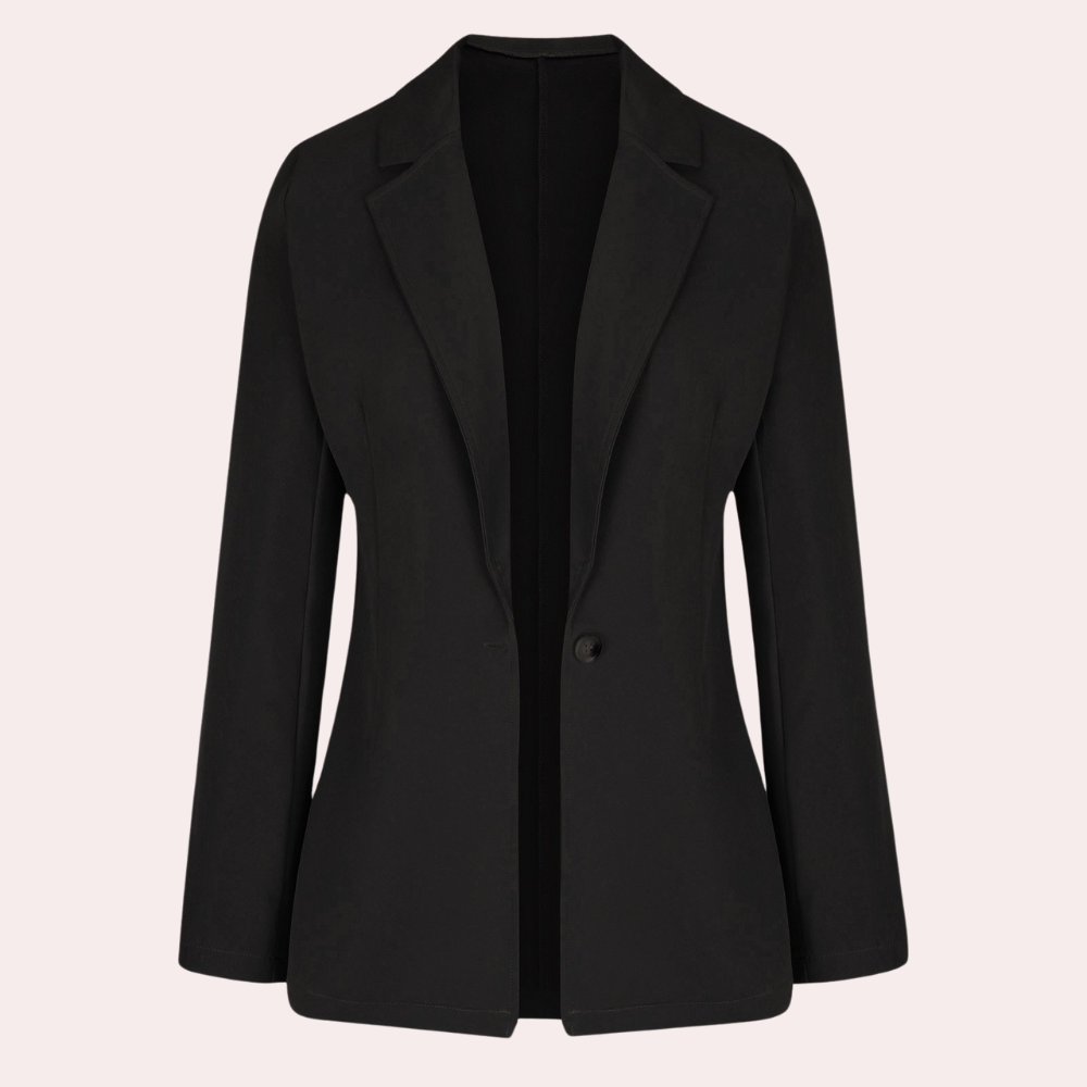 Nastya - Blazer élégant et minimaliste pour femme au style épuré