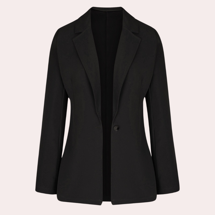 Nastya - Blazer élégant et minimaliste pour femme au style épuré