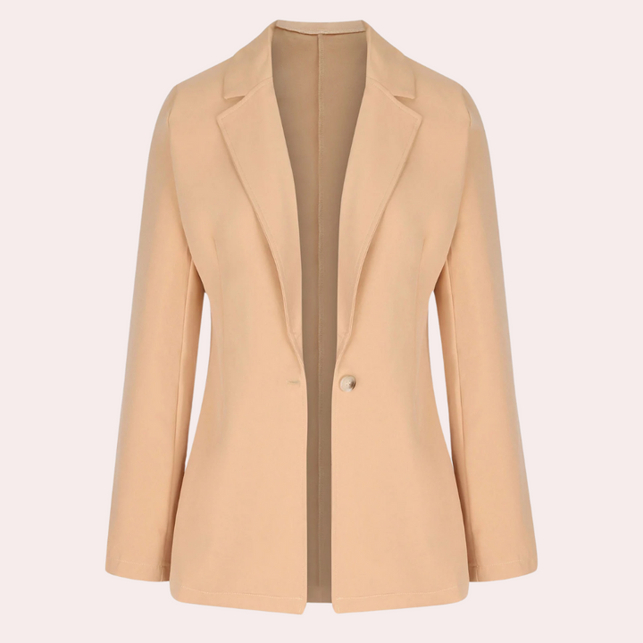 Nastya - Blazer élégant et minimaliste pour femme au style épuré