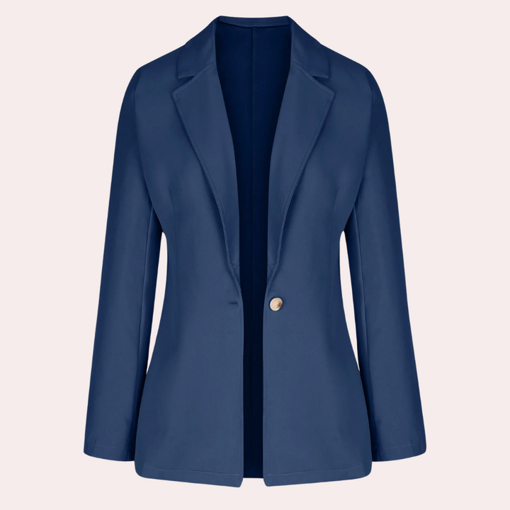 Nastya - Blazer élégant et minimaliste pour femme au style épuré