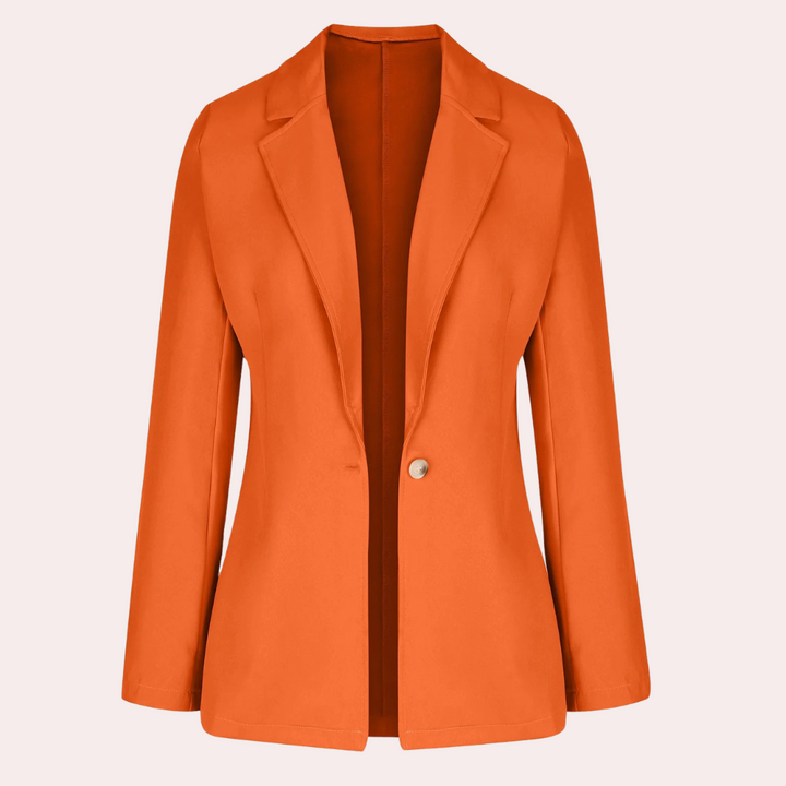 Nastya - Blazer élégant et minimaliste pour femme au style épuré