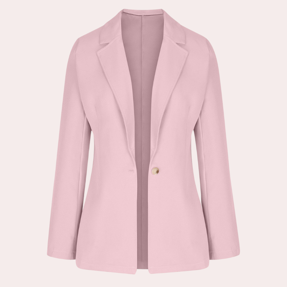 Nastya - Blazer élégant et minimaliste pour femme au style épuré