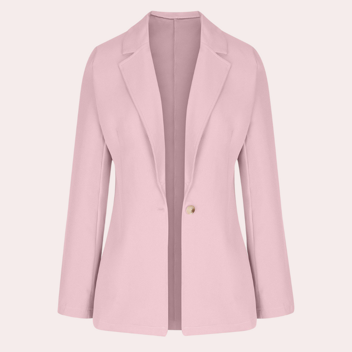 Nastya - Blazer élégant et minimaliste pour femme au style épuré