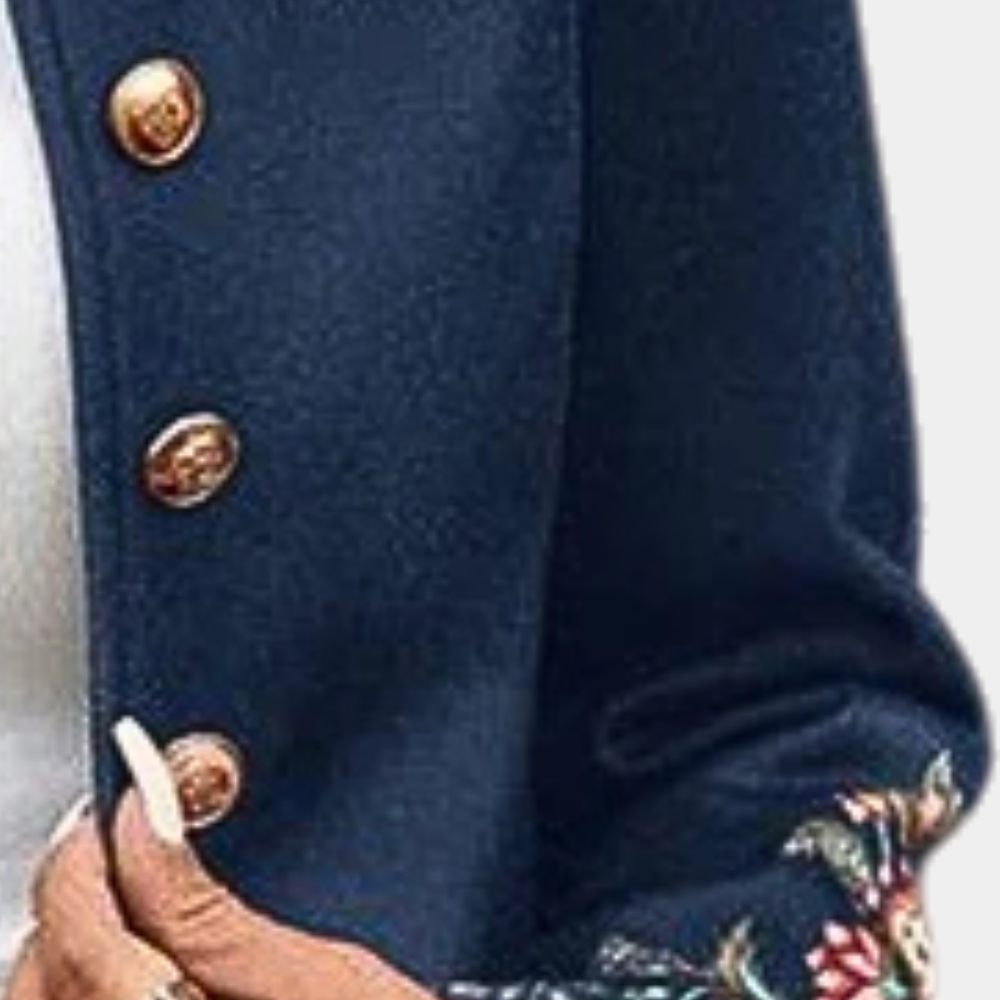 Iona - Blazer élégant pour femme avec un imprimé floral enchanteur