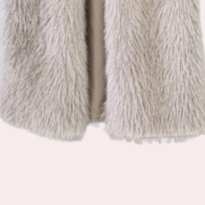 TARA - Elégant manteau d'hiver en peluche pour femme